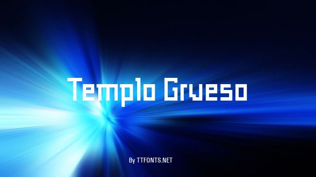 Templo Grueso example